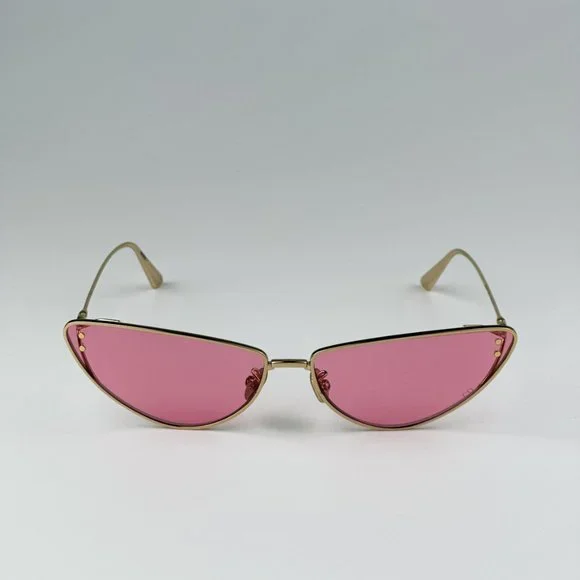 Dior MISSDIOR B1U B0N0 BRAND NEW Sunglasses Gold Pink Unisex Metal Cat Eye - Picture 9 of 14
